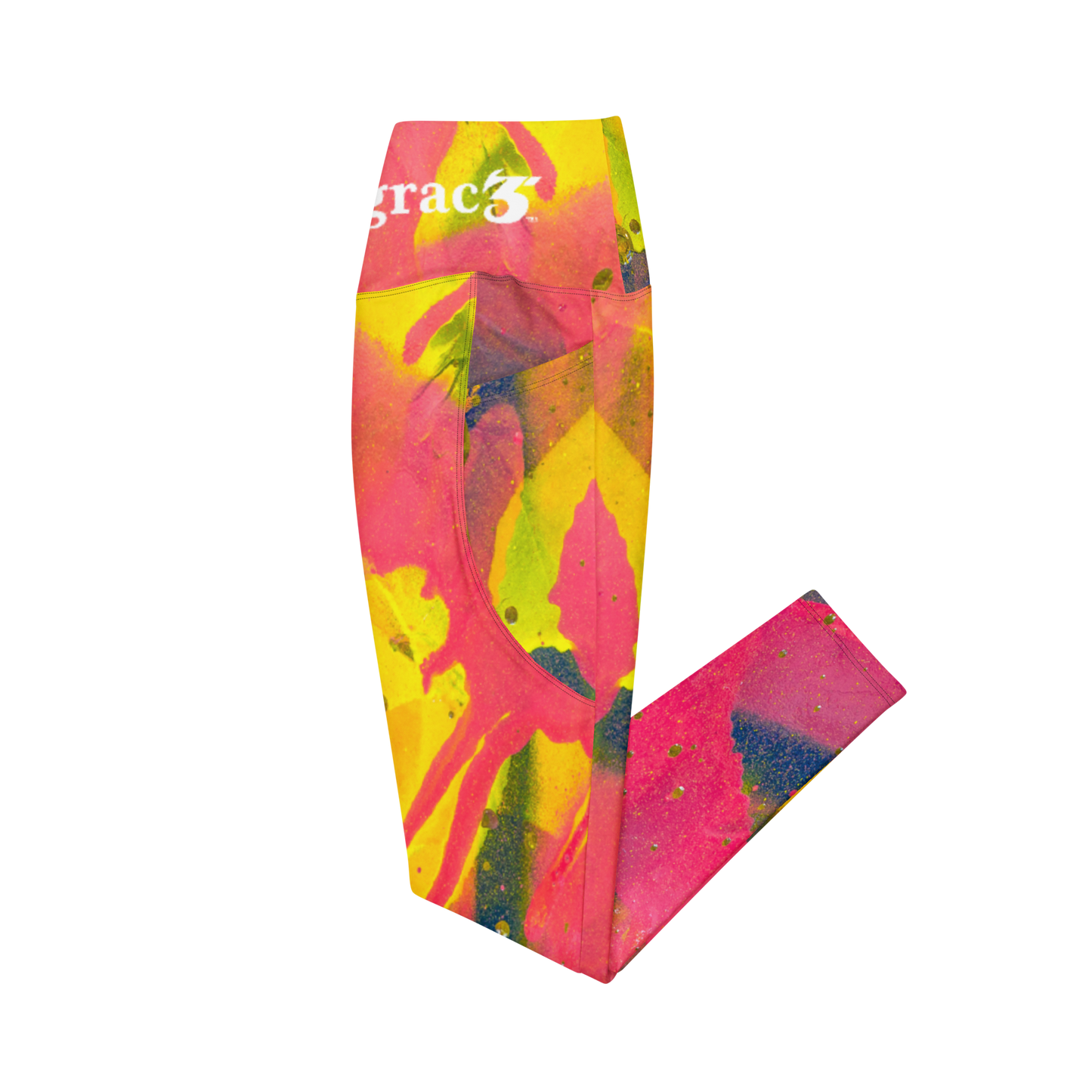 Poppin Crossover leggings with pockets