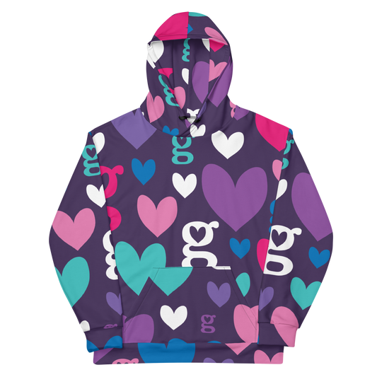 G Thang Unisex Hoodie ( purple rain )