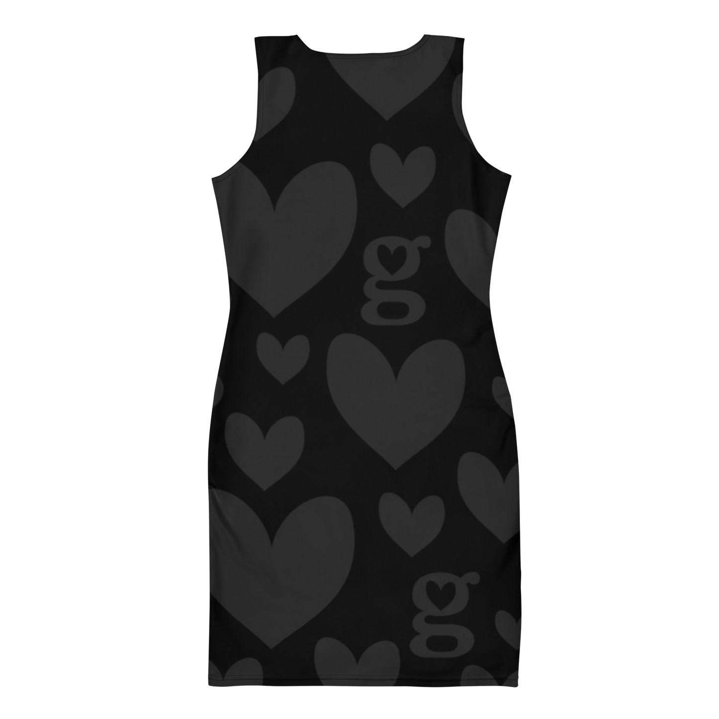 G Thang Sublimation Cut & Sew Dress (black)