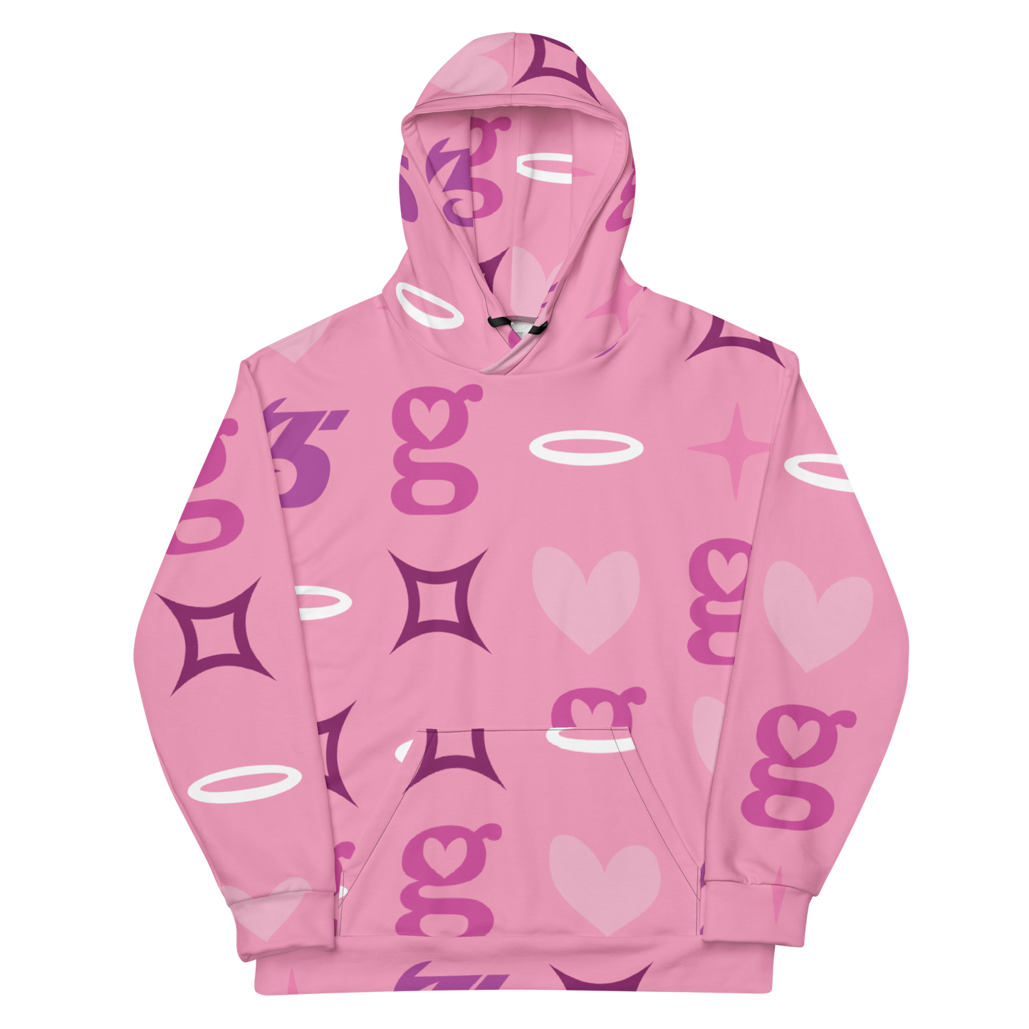 Sparkle Unisex Hoodie (pink)