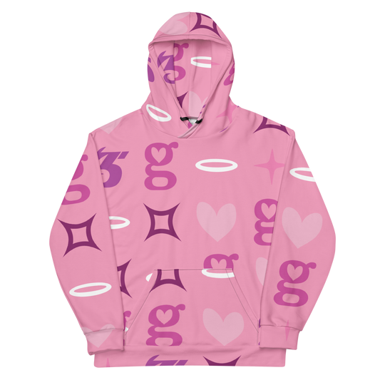 Sparkle Unisex Hoodie (pink)